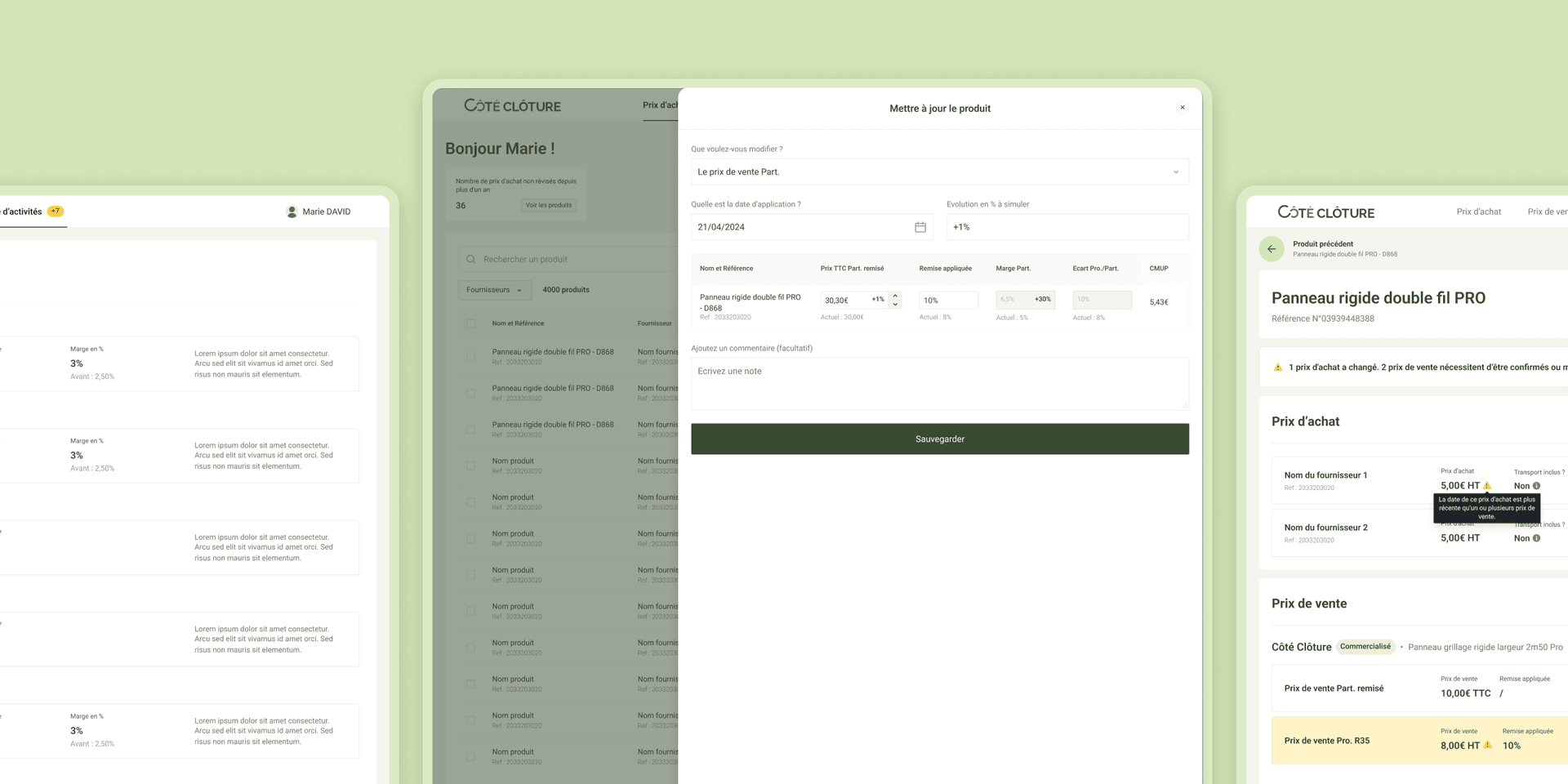 Application de gestion des prix d'achat et de vente — 08f40ea2b00e32af0eca9 vignette cotecloture