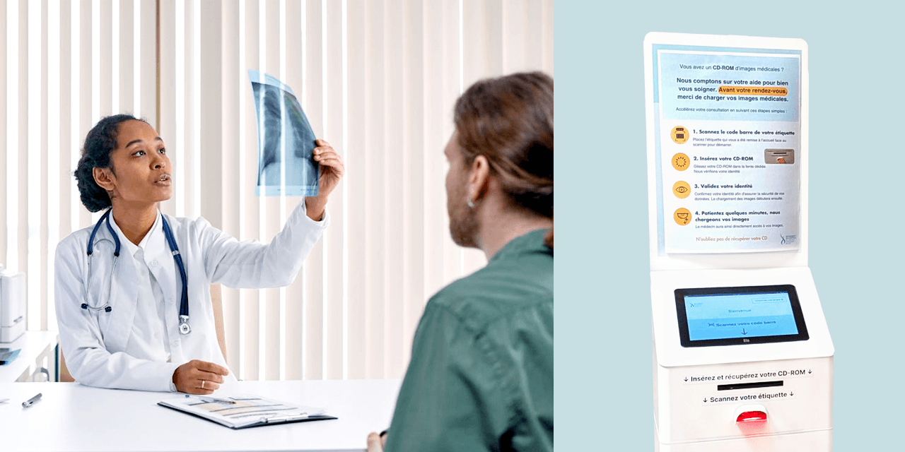 Bornes d’import d’imagerie médicale — borne ghicl