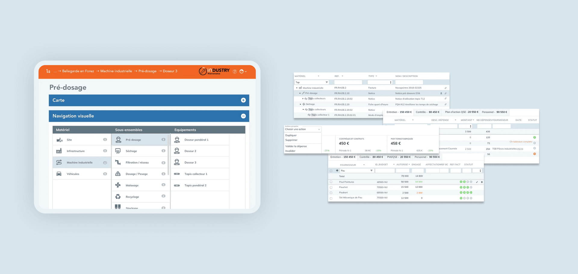 Suite logicielle de pilotage industriel “InDustry4.0” — highlightelements eiffage