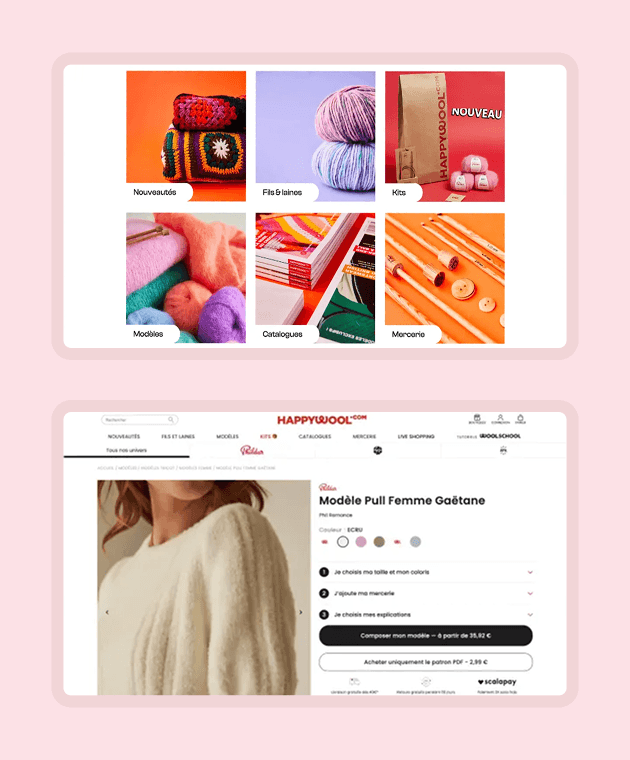 ecommerce Phildar — produits phildar